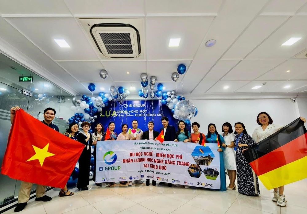 EI Group là đơn vị tiên phong trong đào tạo tiếng Đức và du học nghề (Nguồn sưu tầm)
