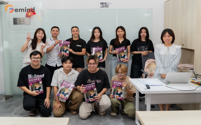 Gemind – Trung tâm tiếng Đức chuẩn châu Âu với ưu đãi miễn phí 10 buổi A1 cho học viên mới